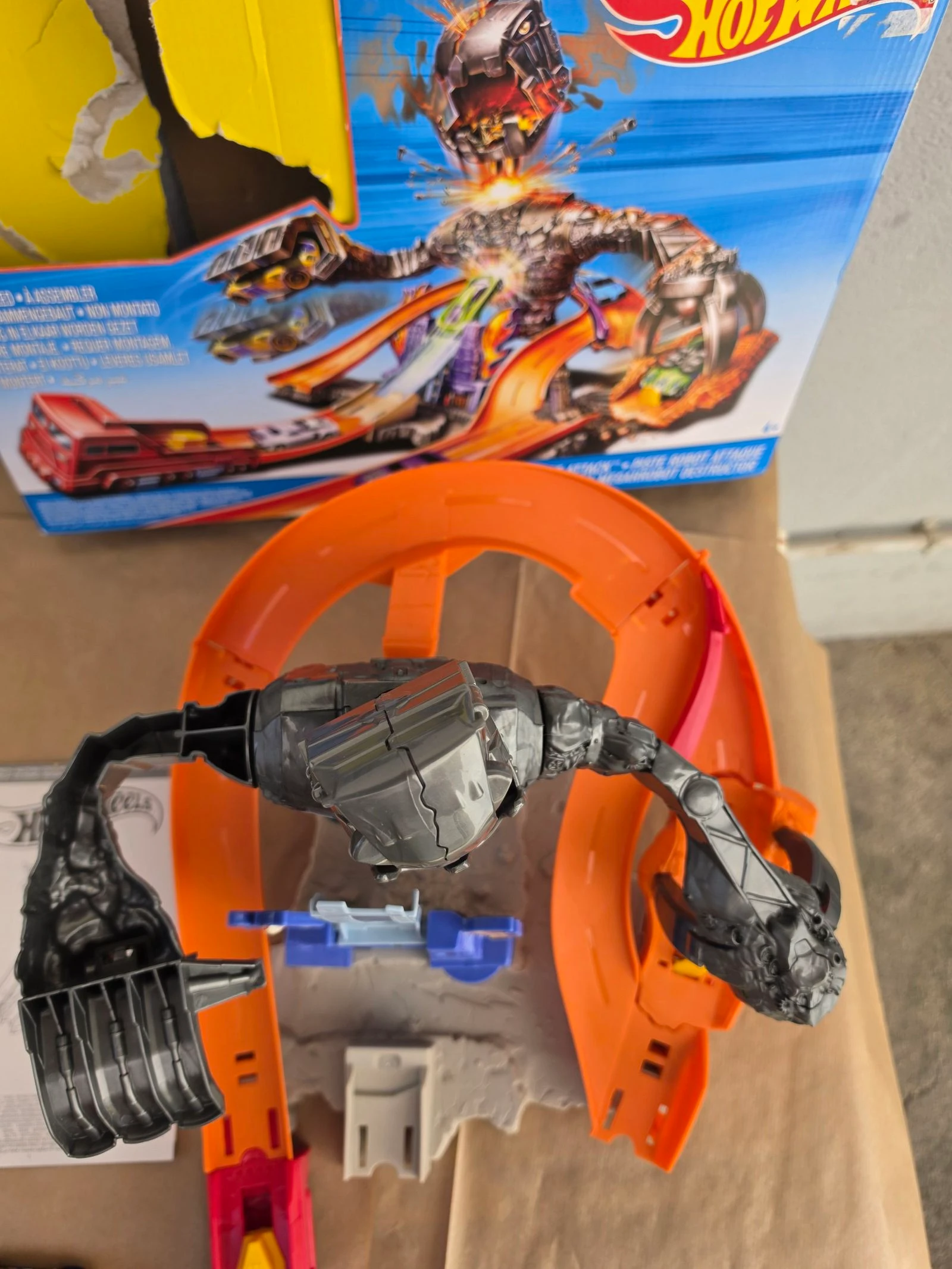 Pista Hot Wheels Nitobot Attack (Megarobot Destructor) – photo 8